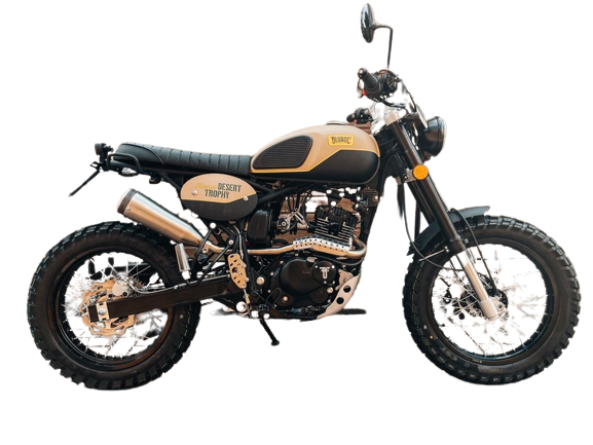 Bluroc Hero 125 cc gold/black